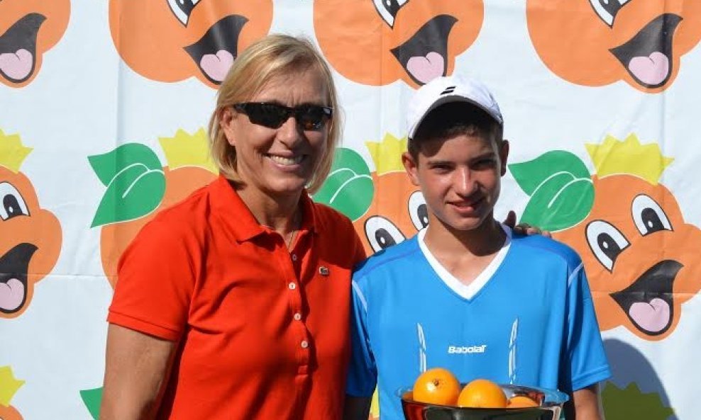 Martina Navratilova Borna Devald Orange Bowl