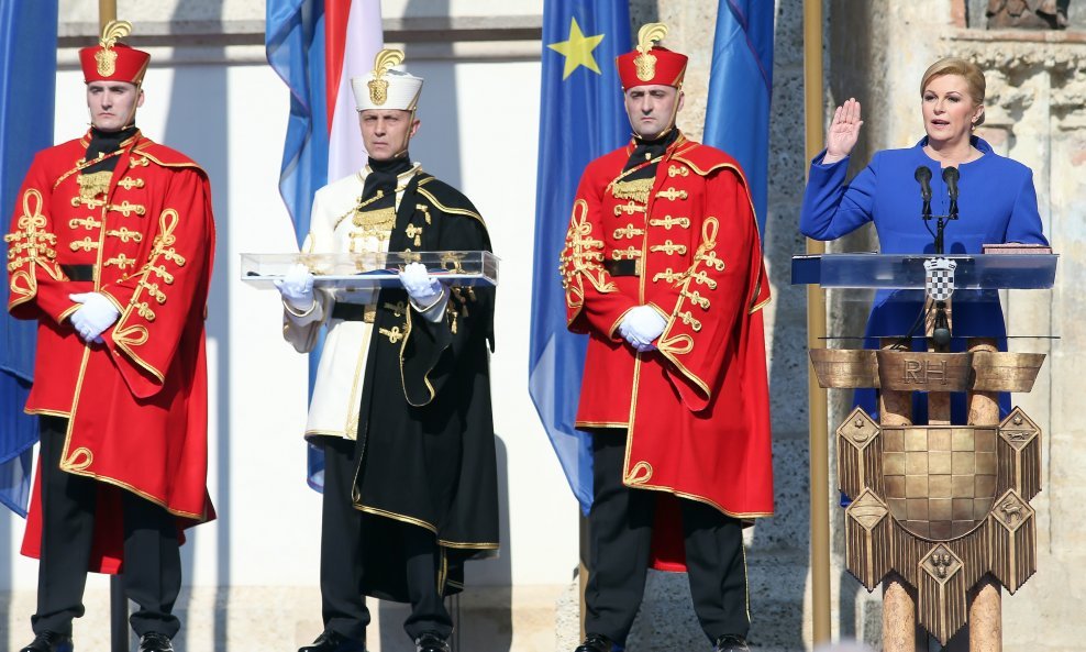 Svečana inauguracija Kolinde Grabar Kitarović