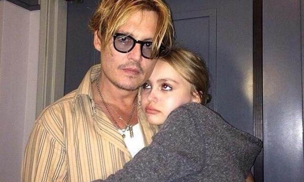 Johnny Depp i Lily Rose Depp