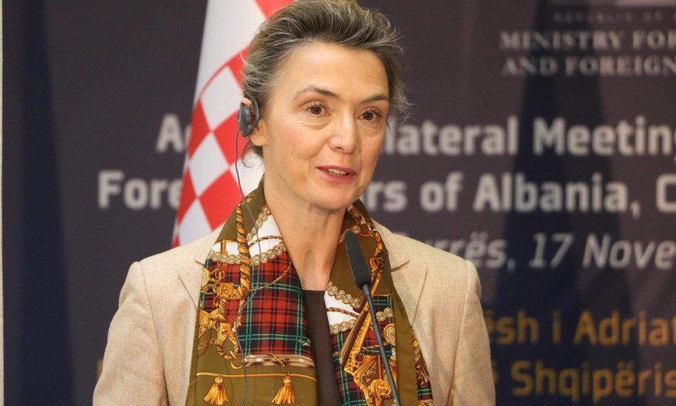 Ministrica vanjskih poslova Marija Pejčinović Burić