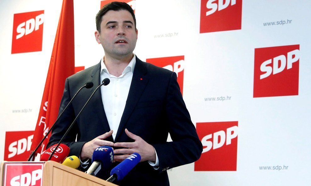 Predsjednik SDP-a Davor Bernardić