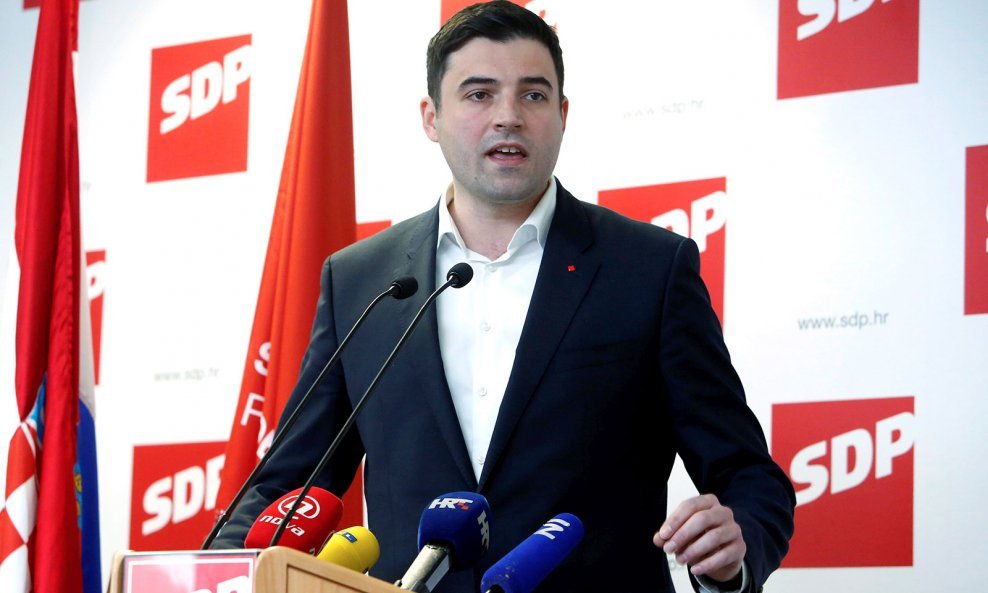 Predsjednik SDP-a Davor Bernardić