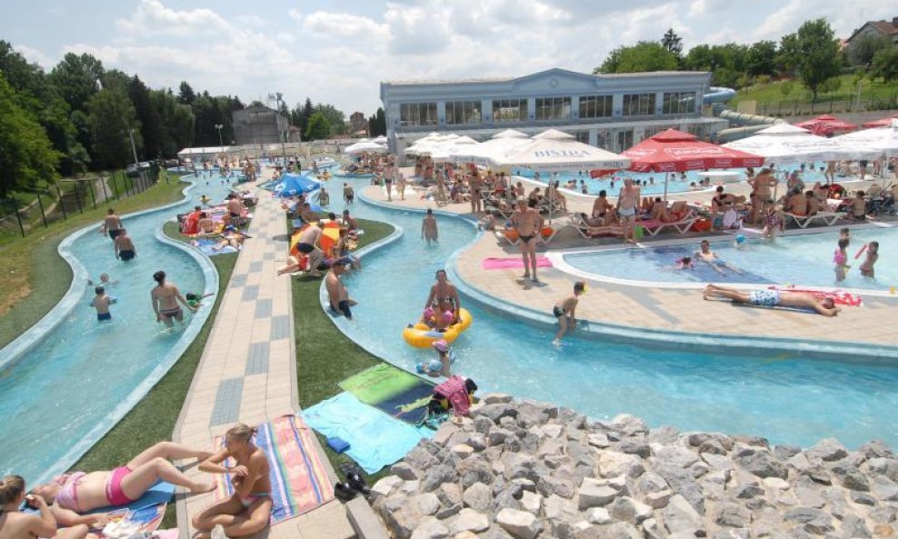 Daruvar Aquapark, toplice