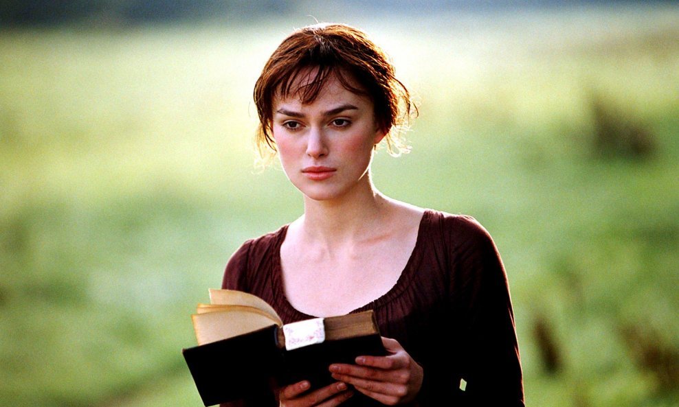 Keira Knightley kao Elizabeth Bennet u filmskoj verziji romana 'Ponos i predrasude' Jane Austen