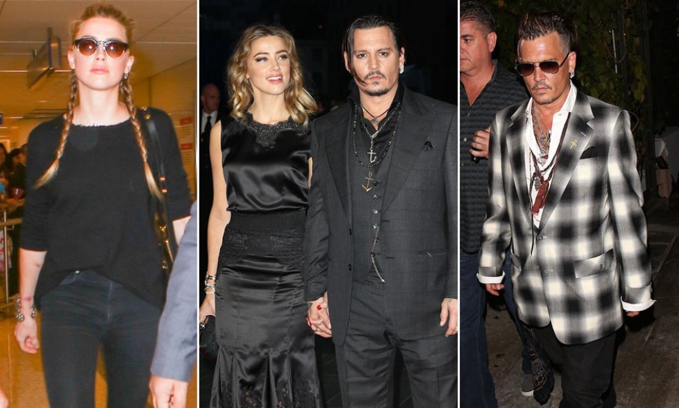 Amber Heard i Johnny Depp nekada sretni u braku, danas u ružnom razvodu