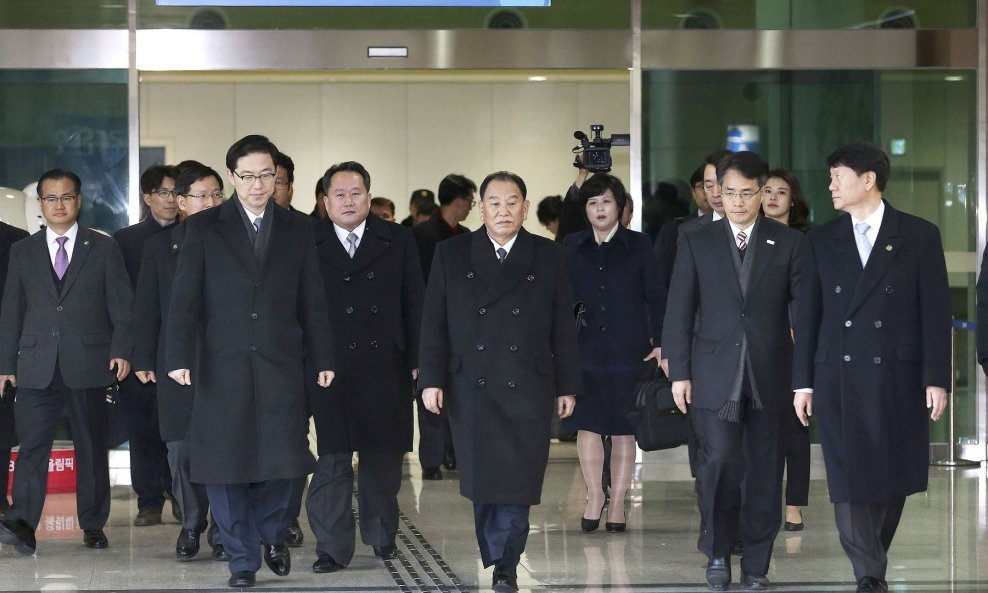 Kim Yong Chol na čelu sjevernokorejskog izaslanstva