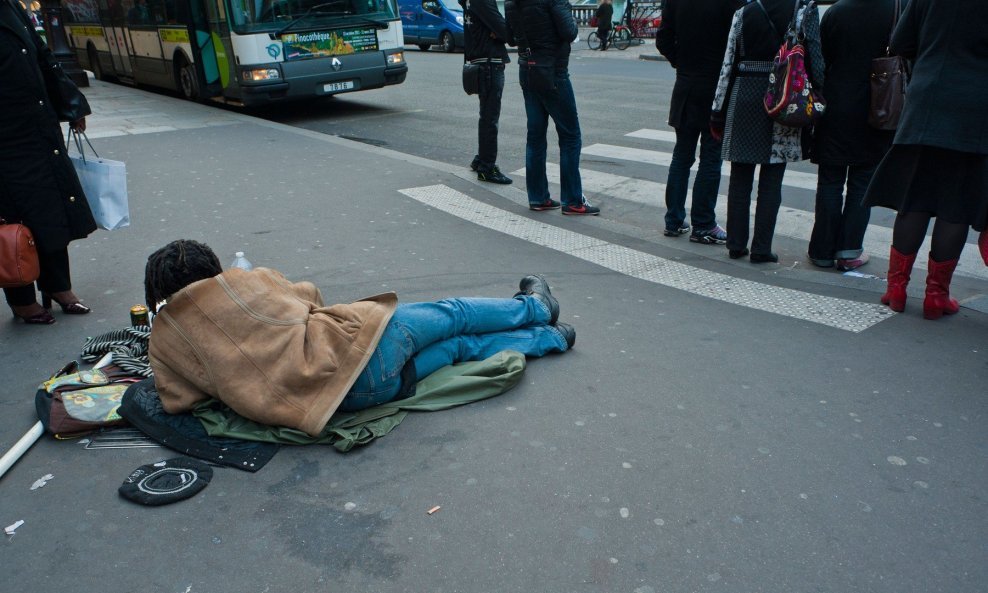 Beskućnika u Bruxellesu je oko 3000