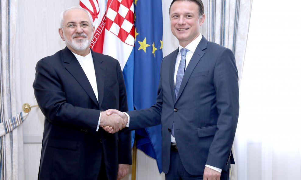 Gordan Jandroković i šef iranske diplomacije Mohamad Javada Zarif