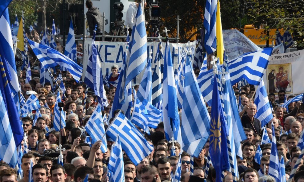 Prosvjedi u Grčkoj protiv dogovora o imenu Makedonije