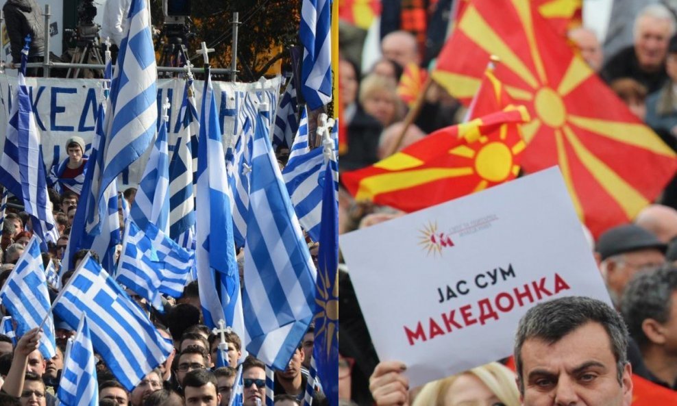 Posljednjih tjedana podjednako se prosvjeduje u Ateni i Skoplju