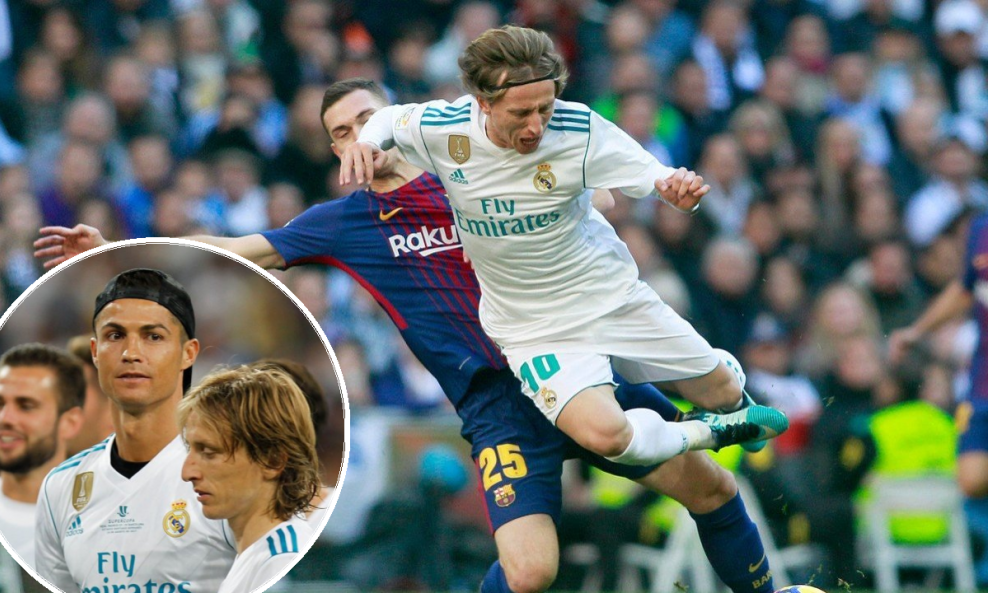 Cristiano Ronaldo i Luka Modrić