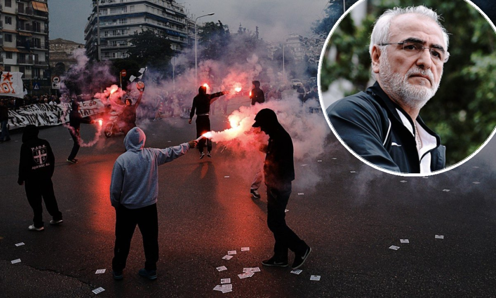 Ivan Savvidis i navijači PAOK-a