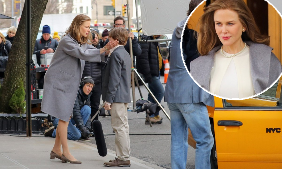 Nicole Kidman na setu filma 'The Goldfinch' u New Yorku