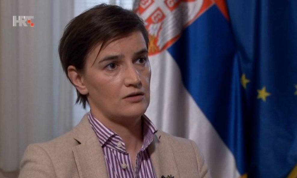 Predsjednica vlade Srbije Ana Brnabić