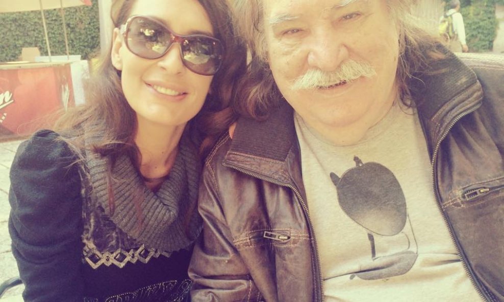 Ivana Kovač sa ocem Mišom