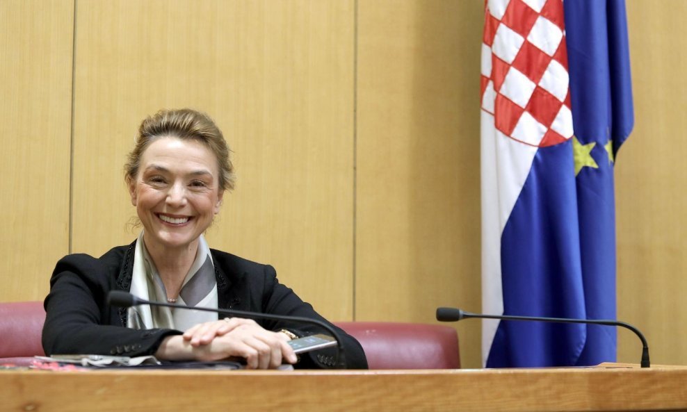 Ministrica vanjskih i europskih psolova Marija Pejčinović Burić