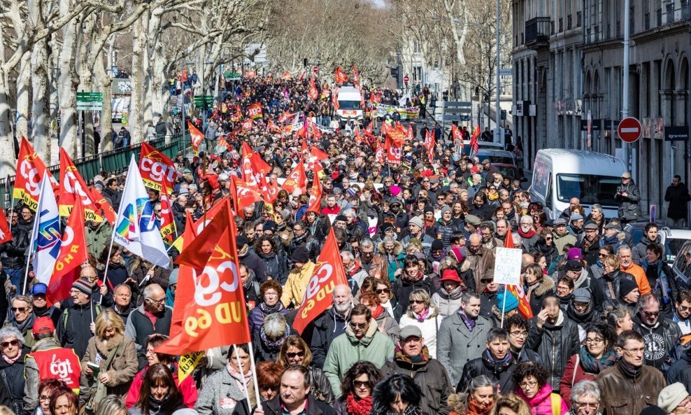 Prosvjed u Lyonu