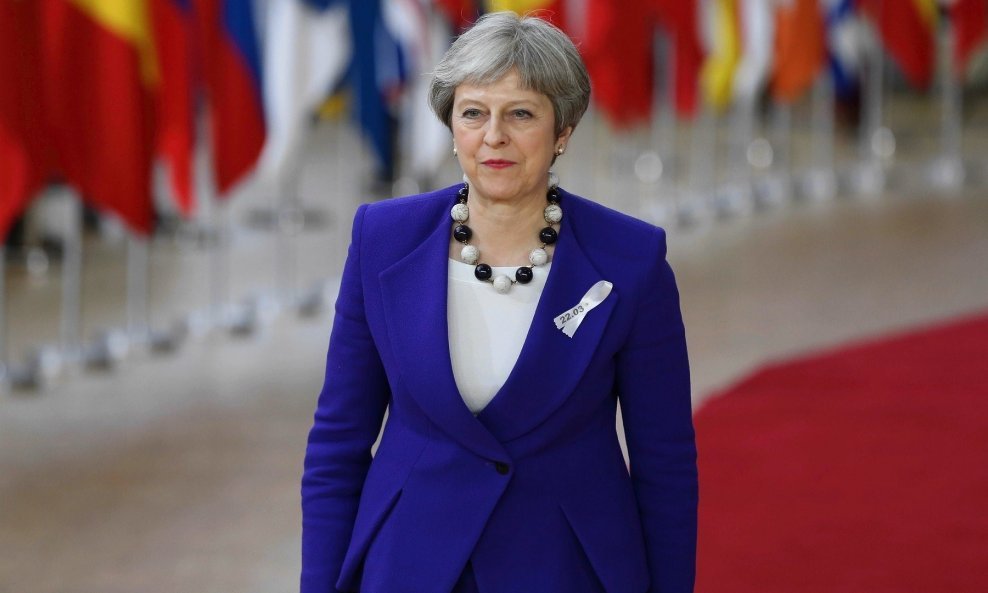 Theresa May na summitu u Bruxsellesu