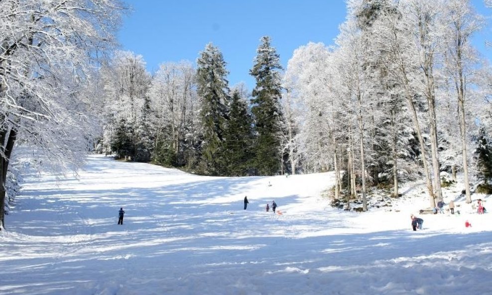 Sljeme pod snijegom