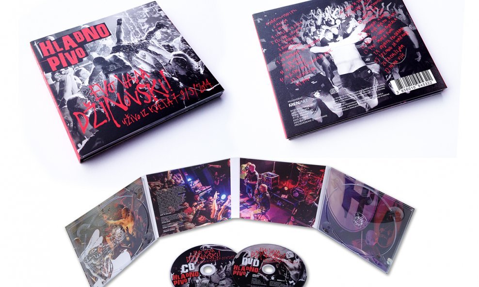 'Evo vam Džinovski' CD+DVD izdanje