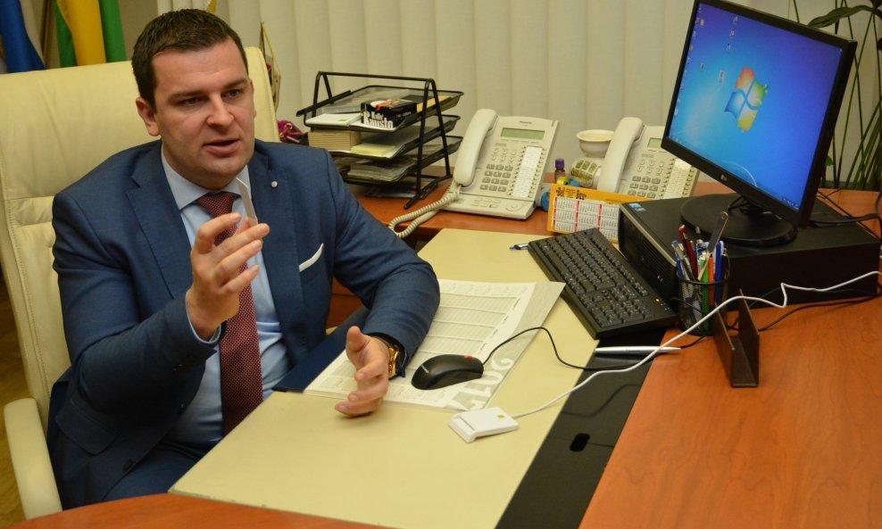 Gradonačelnik Bjelovara Dario Hrebak