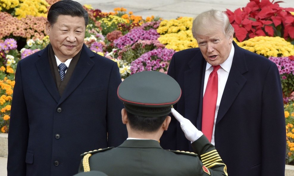 Predsjednici Kine i SAD-a Xi Jinping i Donald Trump