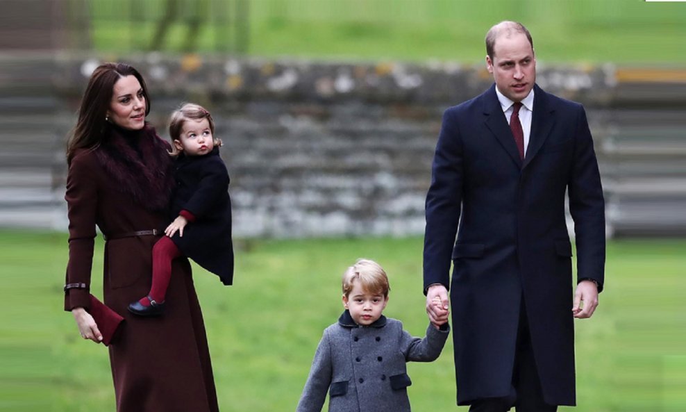 Princ William i Kate Middleton s djecom