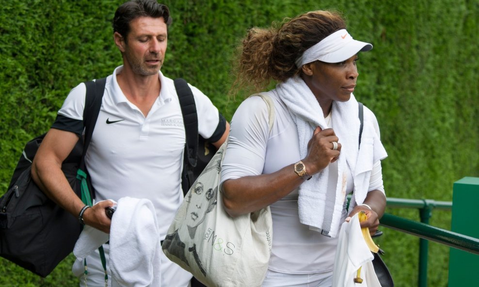 Serena Williams i Patrick Mouratoglou