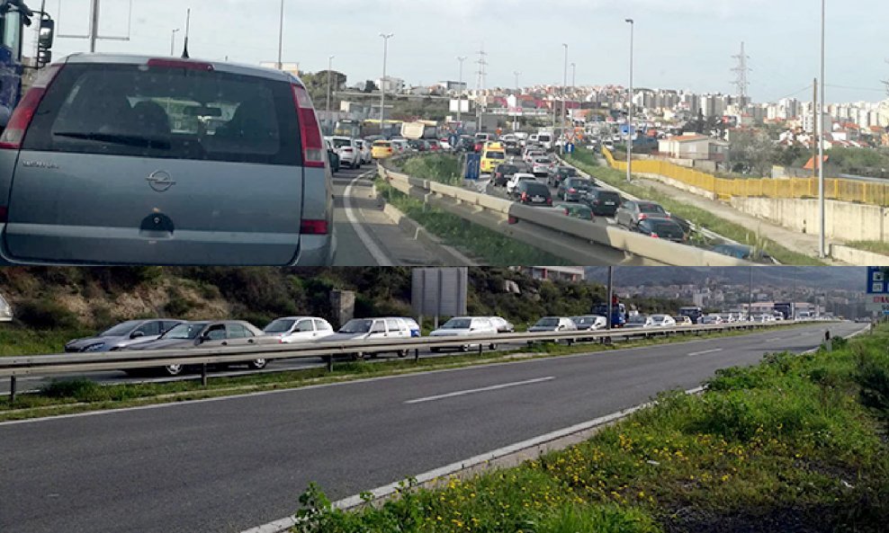 Prometni kolaps u ponedjeljak u Splitu, Solinu i Kaštelima