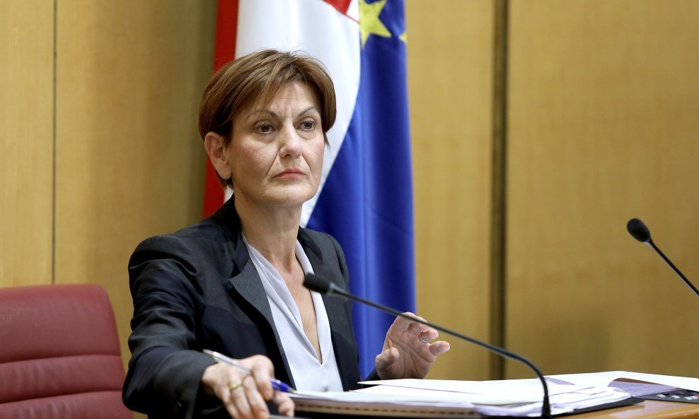 Ministrica gospodarstva Martina Dalić