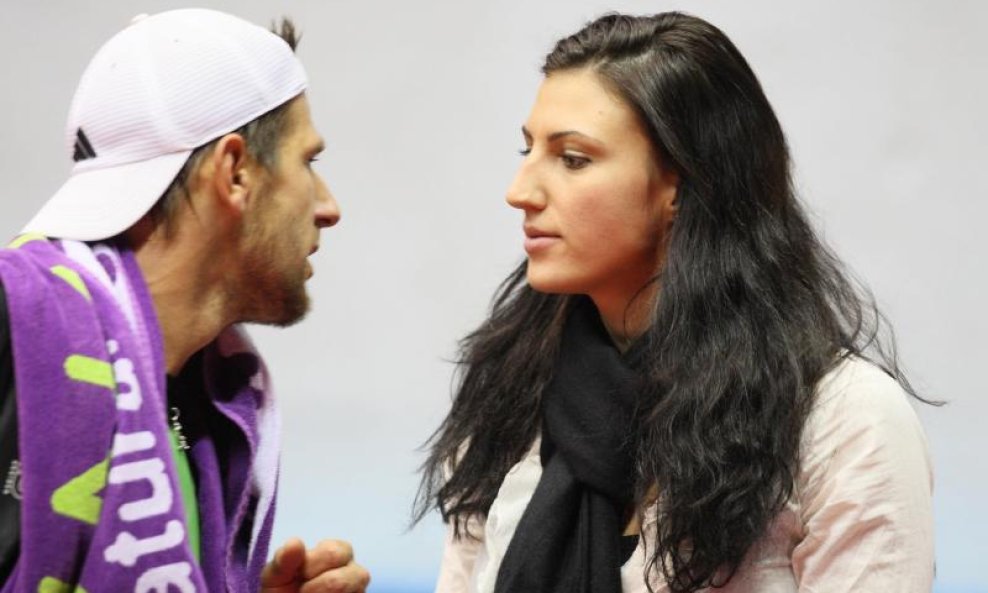 Mirna Jukić i Jurgen Melzer