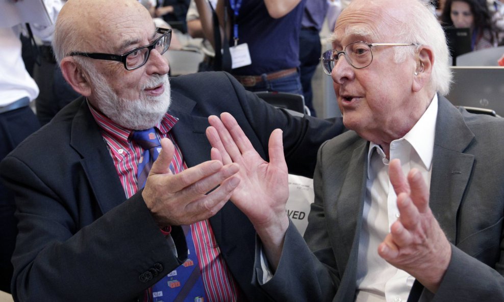 Francois Englert i Peter Higgs