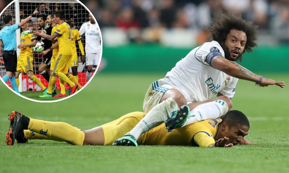 Real - Juventus i Marcelo