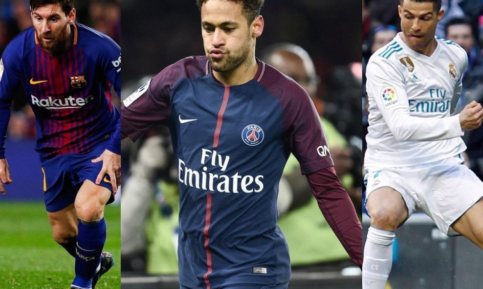 Messi, Neymar i Ronaldo