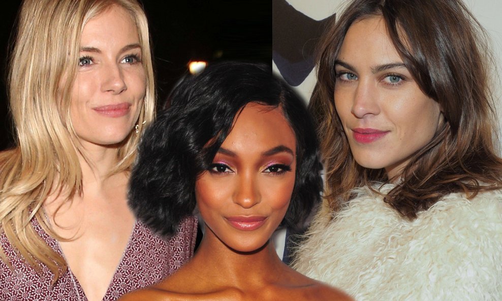 Sienna Miller, Jourdan Dunn i Alexa Chung