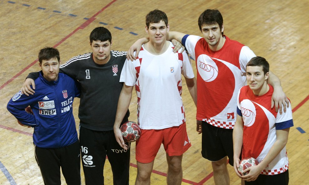 Ivan Ćupić, Ivan Pešić, Jakov Gojun, Marko Kopljar i Manuel Štrlek