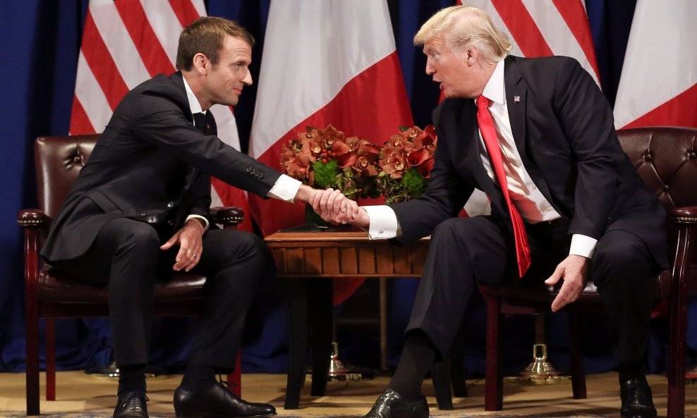 Macron i Trump