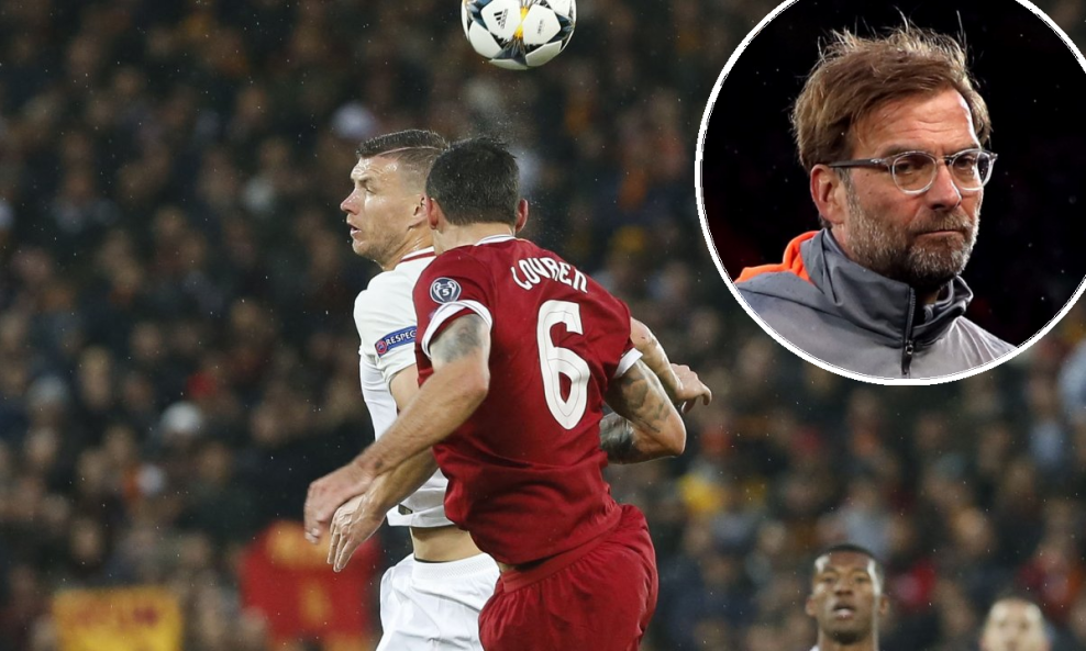 Džeko vs Lovren i Jürgen Klopp