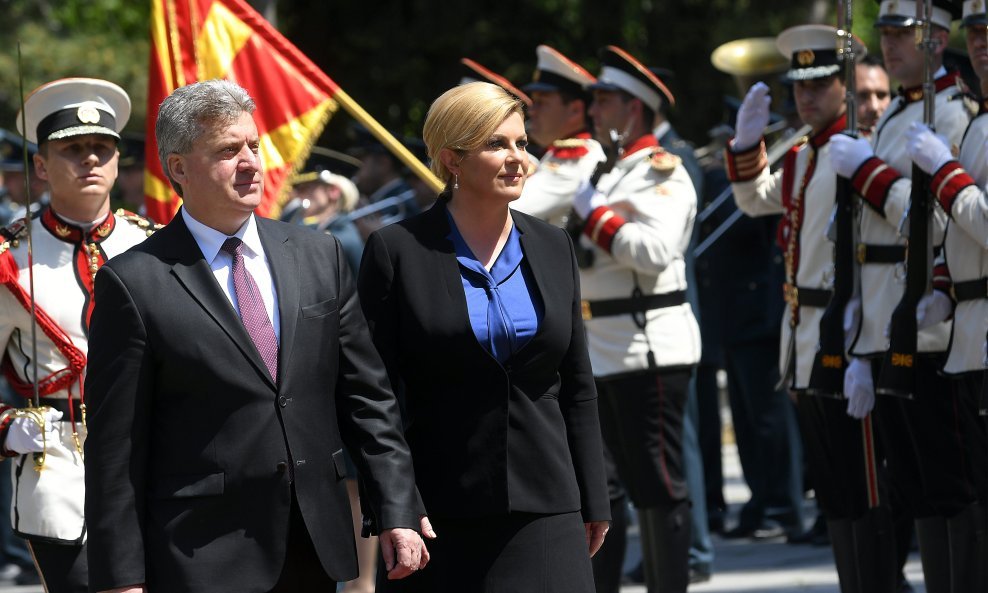 Kolinda Grabar Kitarović u Makedoniji