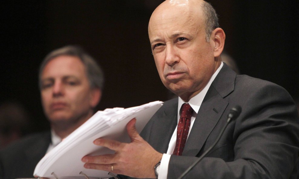 lloyd blankfein goldman sachs saslušanje