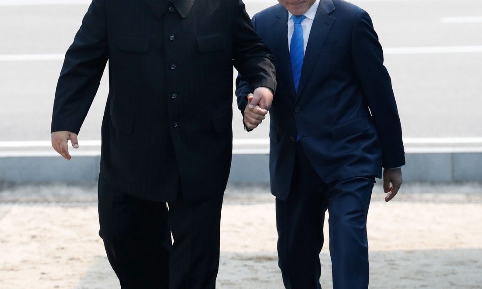 Kim Jong-un i Moon Jae-in