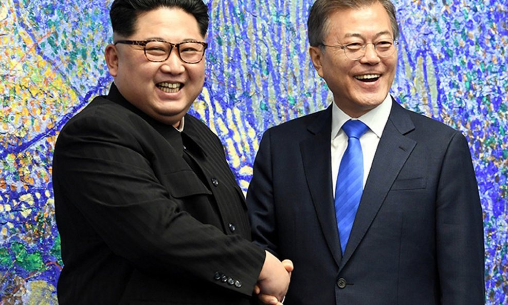 Kim Jong-un i Moon Jae-in