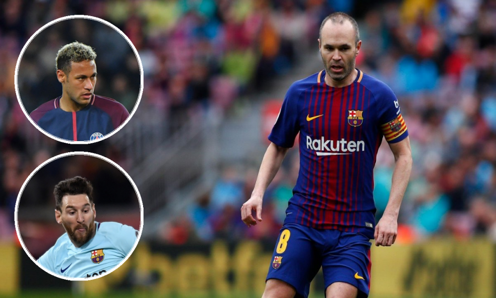 Neymar, Messi i Iniesta