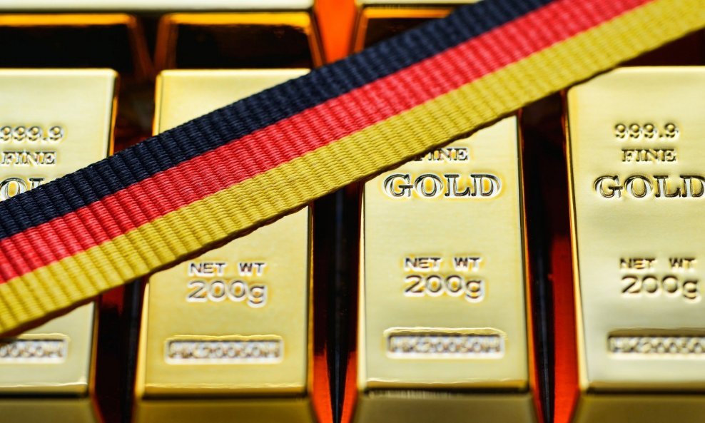 Njemačke rezerve zlate teže 3.400 tona