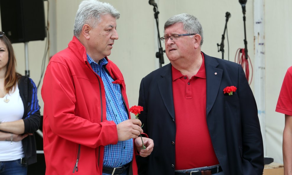 Zlatko Komadina i Vojko Obersnel