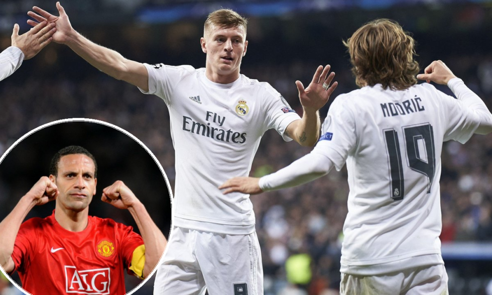 Rio Ferdinand te Toni Kroos i Luka Modrić