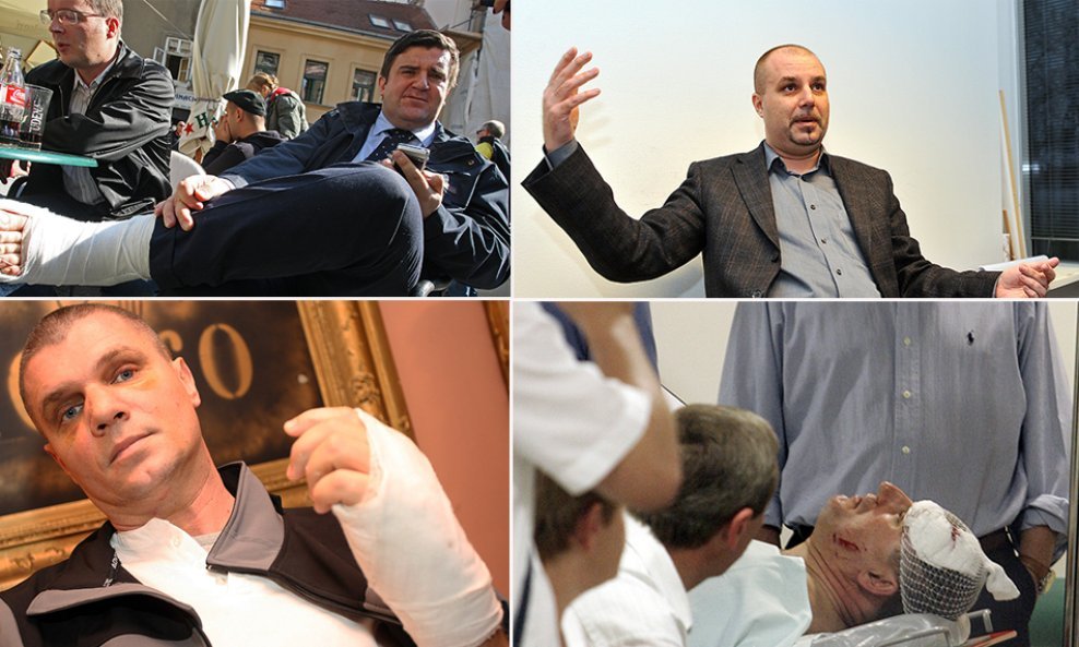 Josip Galinec, Igor Rađenović, Ramiz Pandžić i Dušan Miljuš