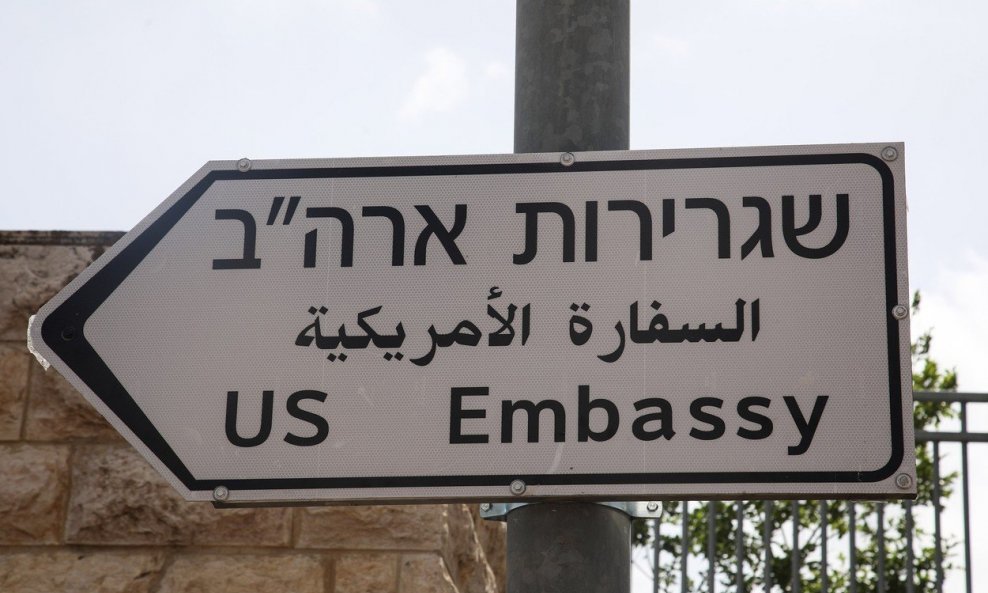 Veleposlanstvo se premješta u Jeruzalem iz Tel Aviva