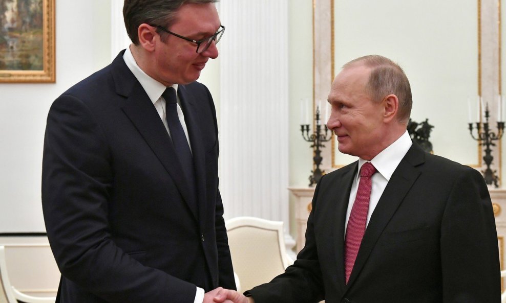 Susret Putina i Vučića