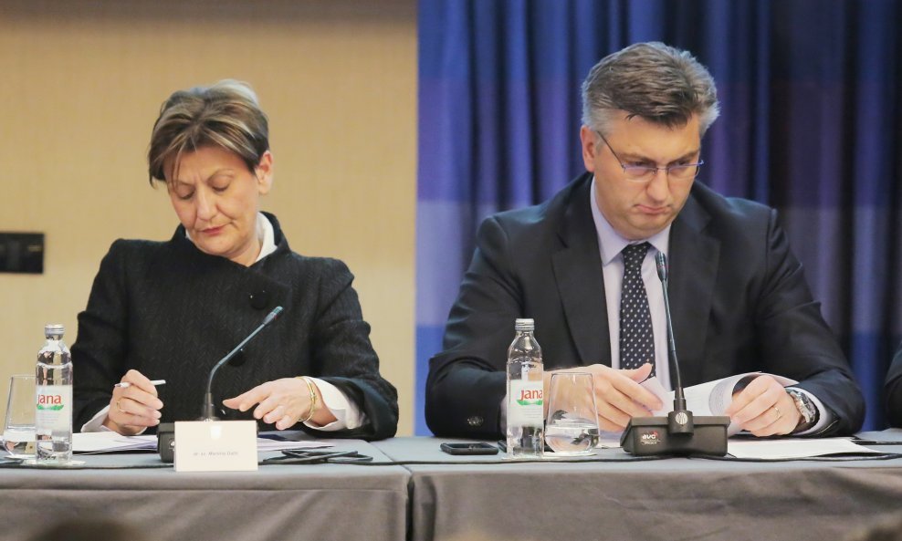 Martina Dalić i Andrej Plenković ponovno su u problemima